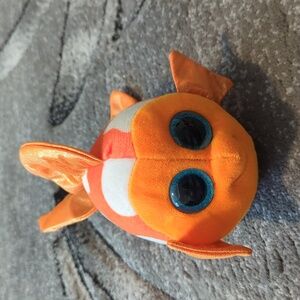 Small beanie Boo Sami the gold fish no tag